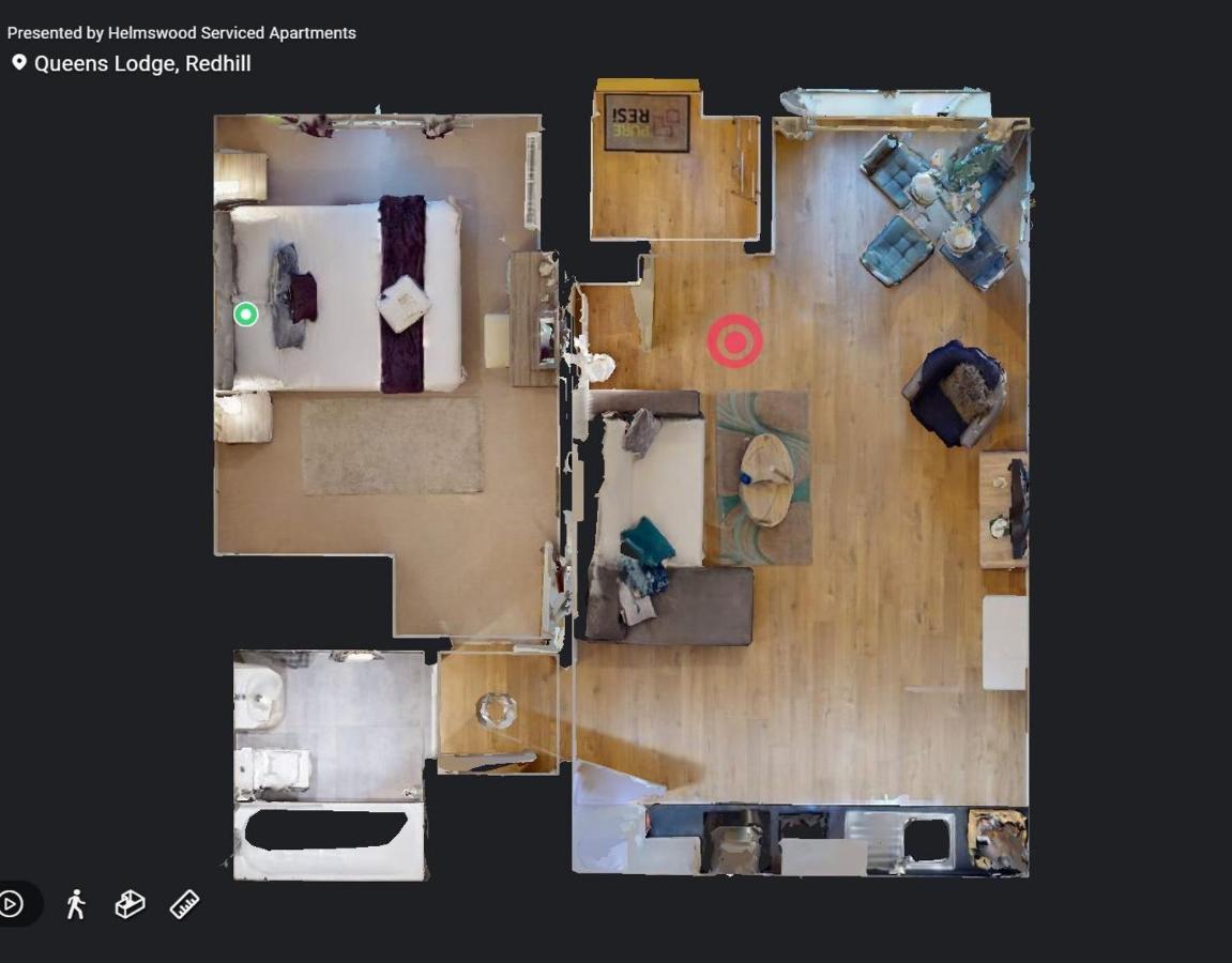 Self-Contained Town Centre One Bedroom Apartments By Helmswood Serviced Apartments Redhill  Ngoại thất bức ảnh